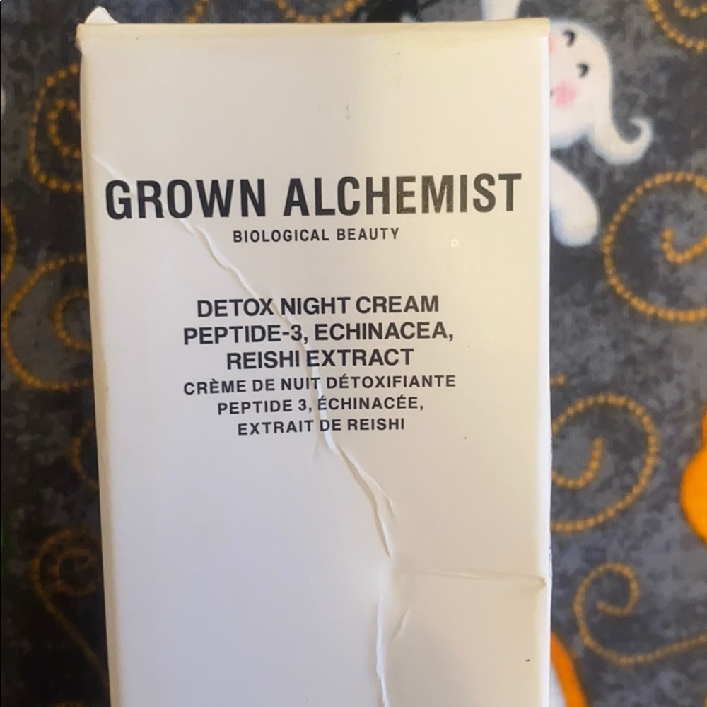GrownAlchemist Biological beauty detox night cream